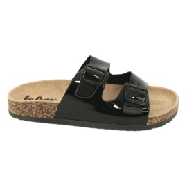 Black Lee Cooper 1043 flip flop anatomice negru