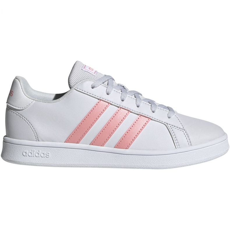 Încălțăminte adidas Grand Court K Jr EG1995 alb roz