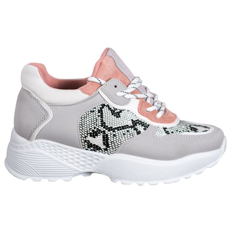 Adidași eleganți MCKEYLOR gri multicolor Adidași eleganți MCKEYLOR gri multicolor