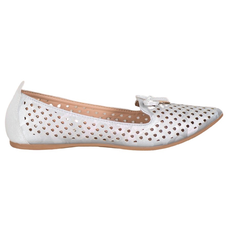 Ballerina ajurată în Spitz VINCEZA gri