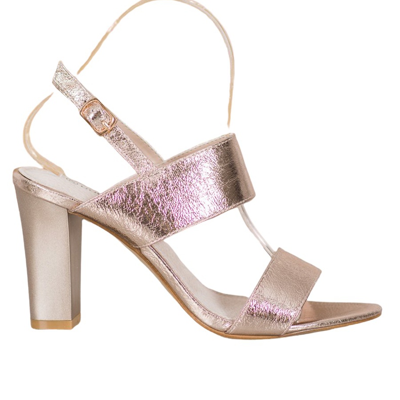 Goodin Sandale elegante galben Goodin Sandale elegante galben