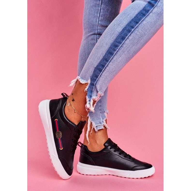 SEA Pantofi sport negri pentru femei BL161 negru