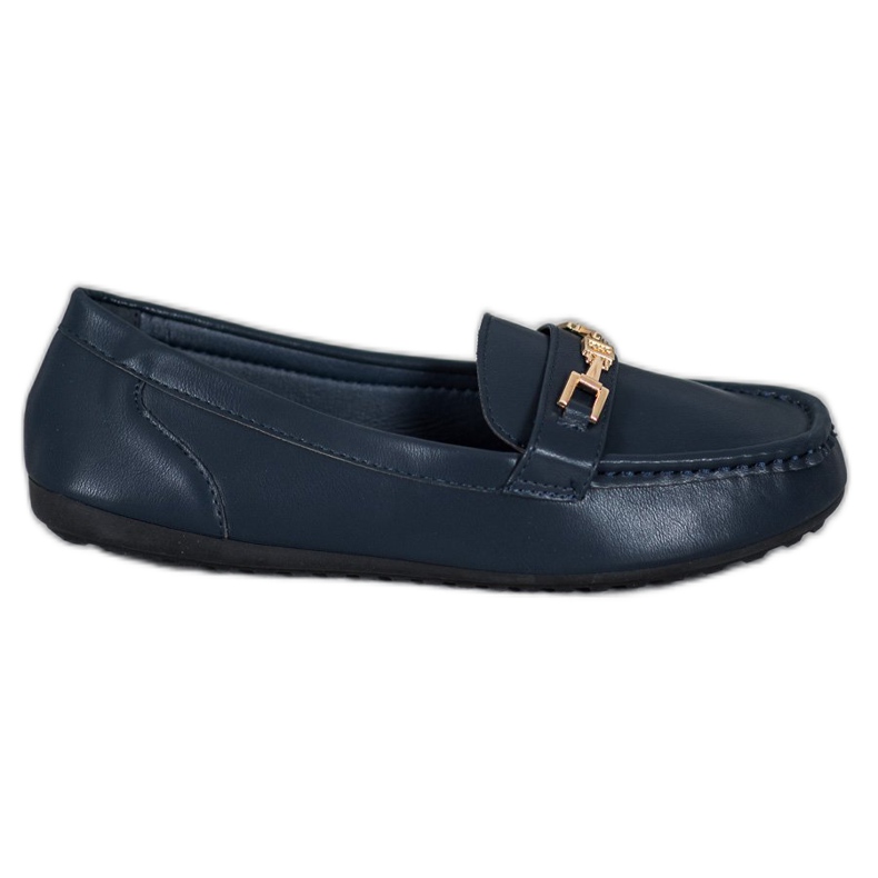 Fama Mocasini eleganți bleumarin albastru