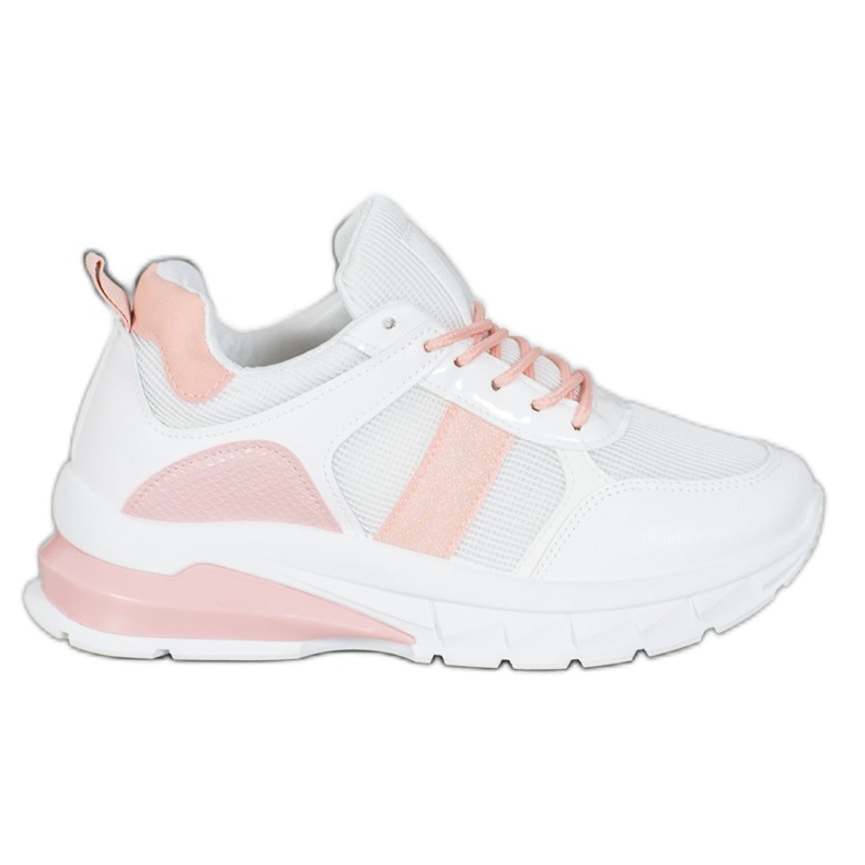 SHELOVET Adidași eleganți cu plasă alb SHELOVET Adidași eleganți cu plasă alb