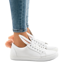 Adidași albi iepurași R110