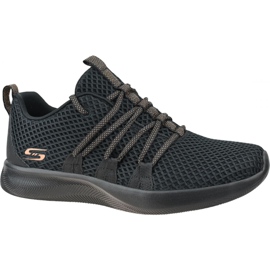 Pantofi Skechers Bobs Squad-Mega Glam W 32804-BLK negru Pantofi Skechers Bobs Squad-Mega Glam W 32804-BLK negru