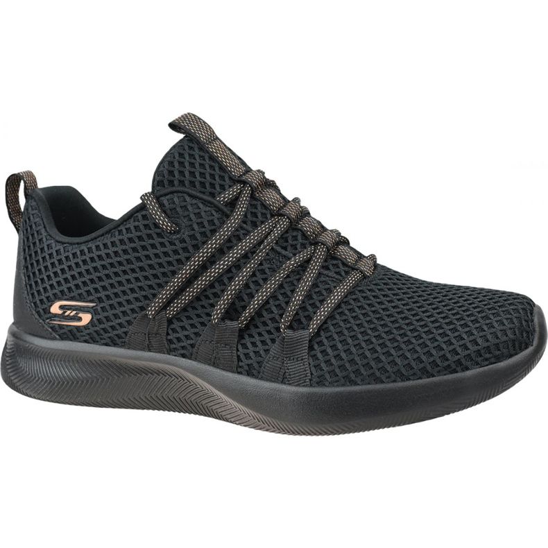 Pantofi Skechers Bobs Squad-Mega Glam W 32804-BLK negru