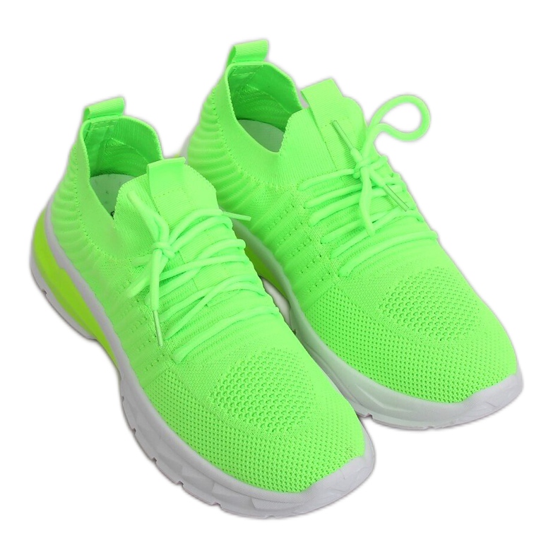 Pantofi sport neon neon ZH-6 Fluorescent Green verde Pantofi sport neon neon ZH-6 Fluorescent Green verde