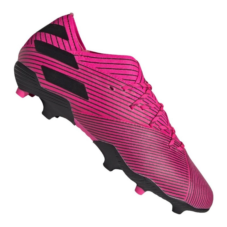 Ghete de fotbal Adidas Nemeziz 19.1 Fg Jr F99956 , roz violet