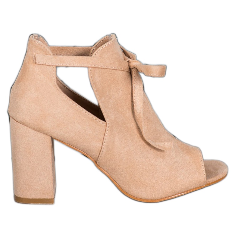 Cizme VINCEZA deget deschis bej Cizme VINCEZA deget deschis bej