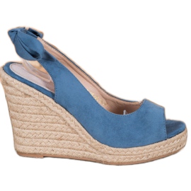 Goodin Sandale Espadrilles Legate albastru