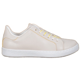 SHELOVET Pantofi sport super maro galben SHELOVET Pantofi sport super maro galben