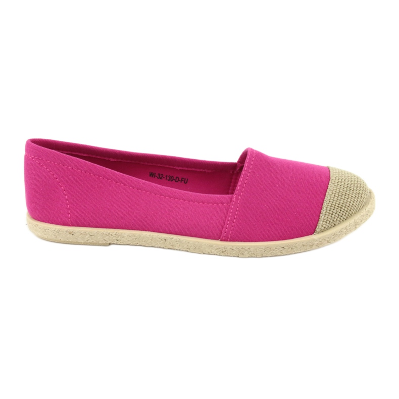 Wishot 32-130 espadrile balerine roz