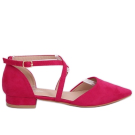 Balerini tăiate fucsia S-880 Fushia roz Balerini tăiate fucsia S-880 Fushia roz