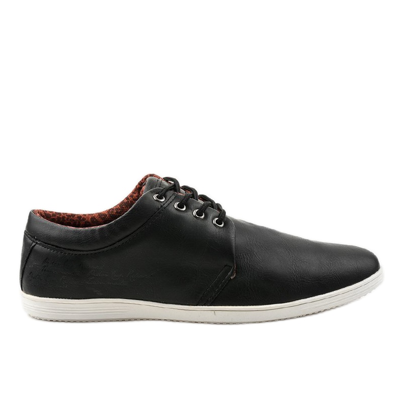 Pantofi casual negri pentru bărbați SD5321-4 negru