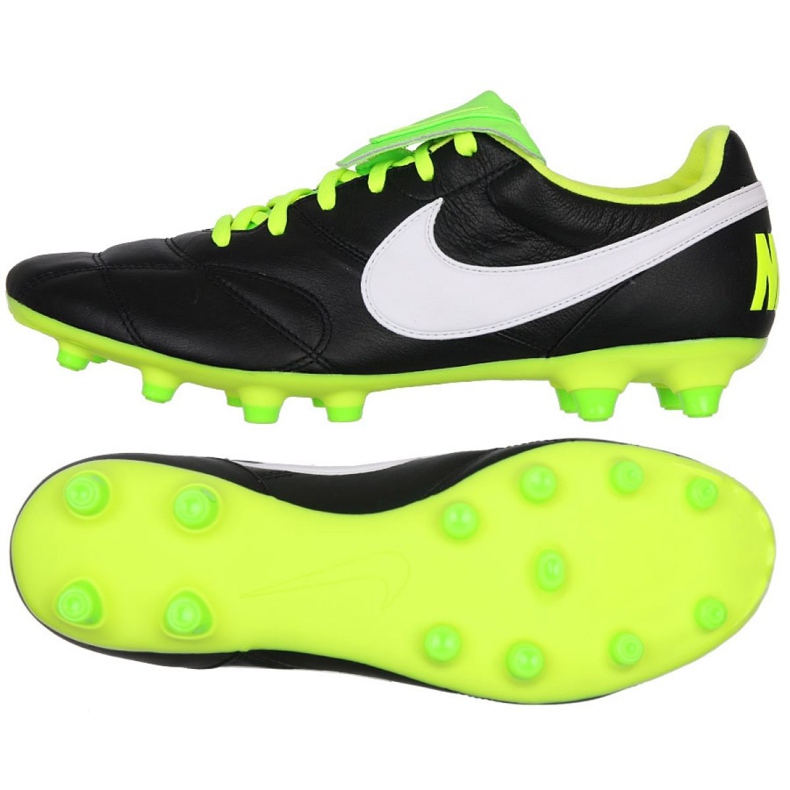 Ghete de fotbal Nike Premier Ii Fg M 917803 013 multicolor negru