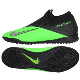 Pantofi de fotbal Nike Phantom Vsn 2 Academy Df Tf M CD4172 306 negru multicolor
