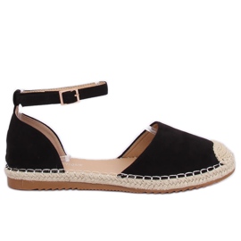 Espadrile dama negre YSD810 Negre negru