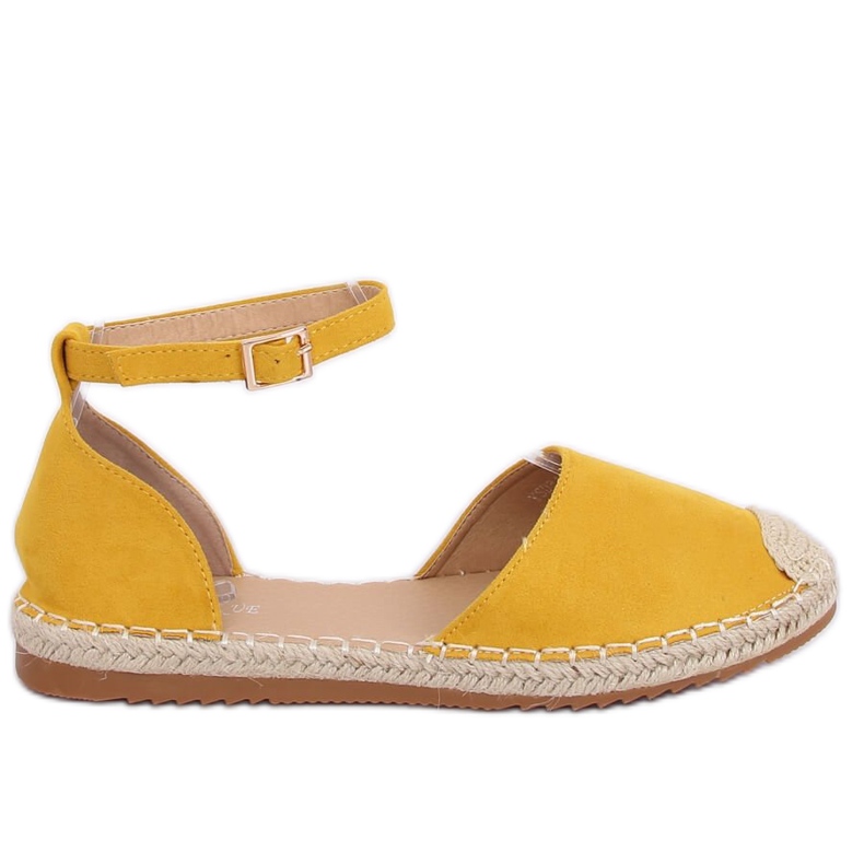 Espadrile pentru femei cu miere YSD810 Galben