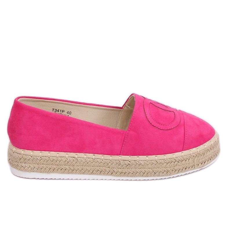 Espadrile fucsia T341P Fushia roz Espadrile fucsia T341P Fushia roz