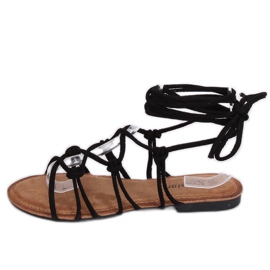 Sandale romane negre CK152P Negre negru
