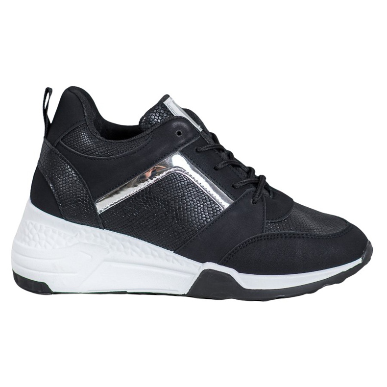 SHELOVET Adidași cu pană negru