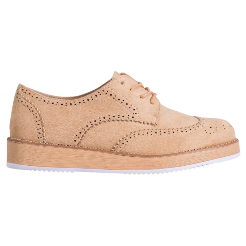 Seastar Pantofi de piele intoarsa maro