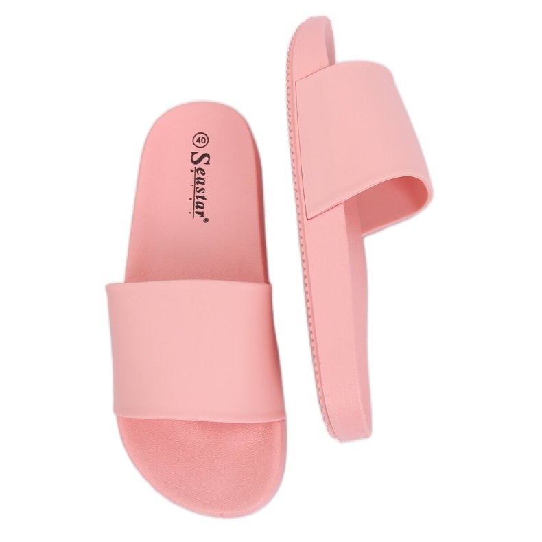 Papuci roz pentru femei roz CK78P Roz