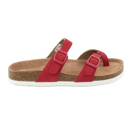 Flip-flops profilate Big Star 274638 roșu