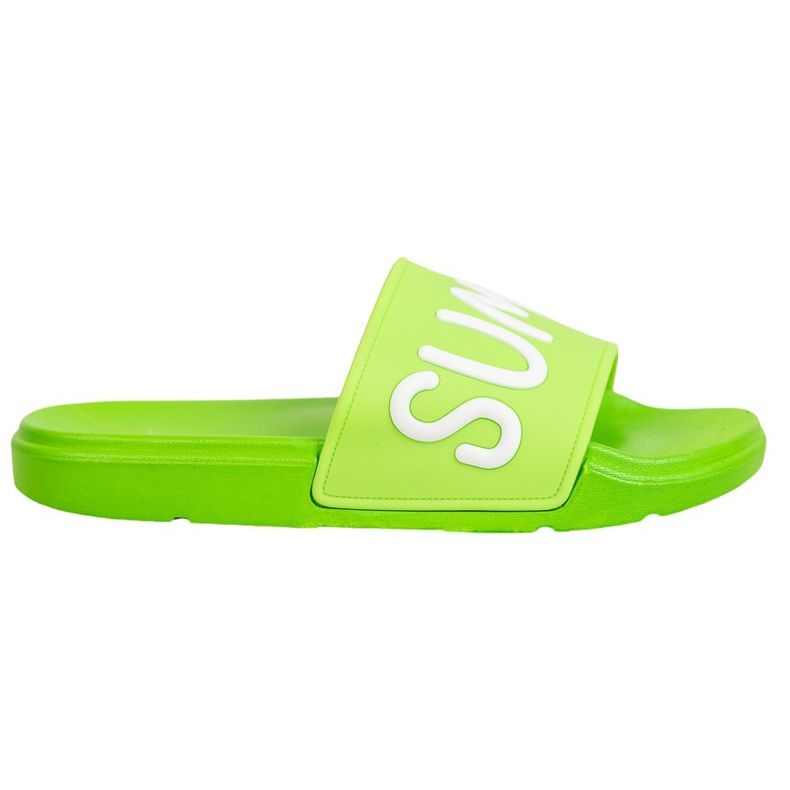 SHELOVET Papuci de cauciuc verde