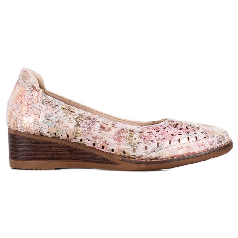 Pompe pe pană VINCEZA multicolor