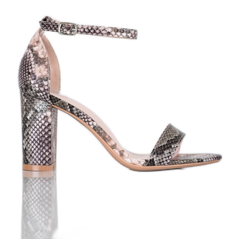 Seastar Sandale cu imprimeu șarpe sexy multicolor