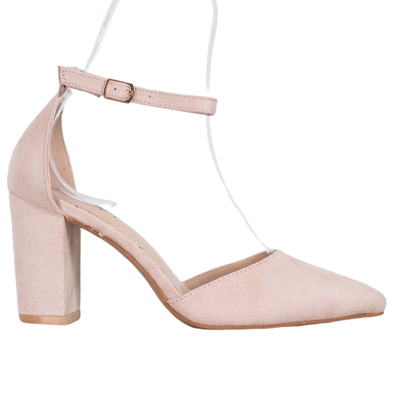 Seastar Pompe din piele de căprioară pe un stâlp maro