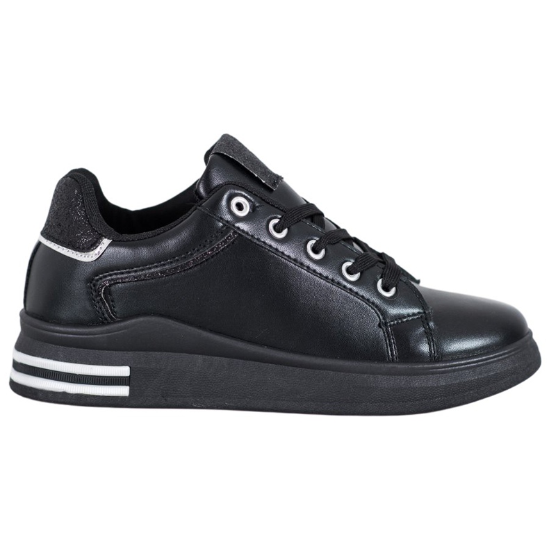 Diamantique Pantofi sport negri negru