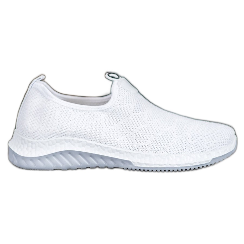 Diamantique Pantofi sport de alunecare alb