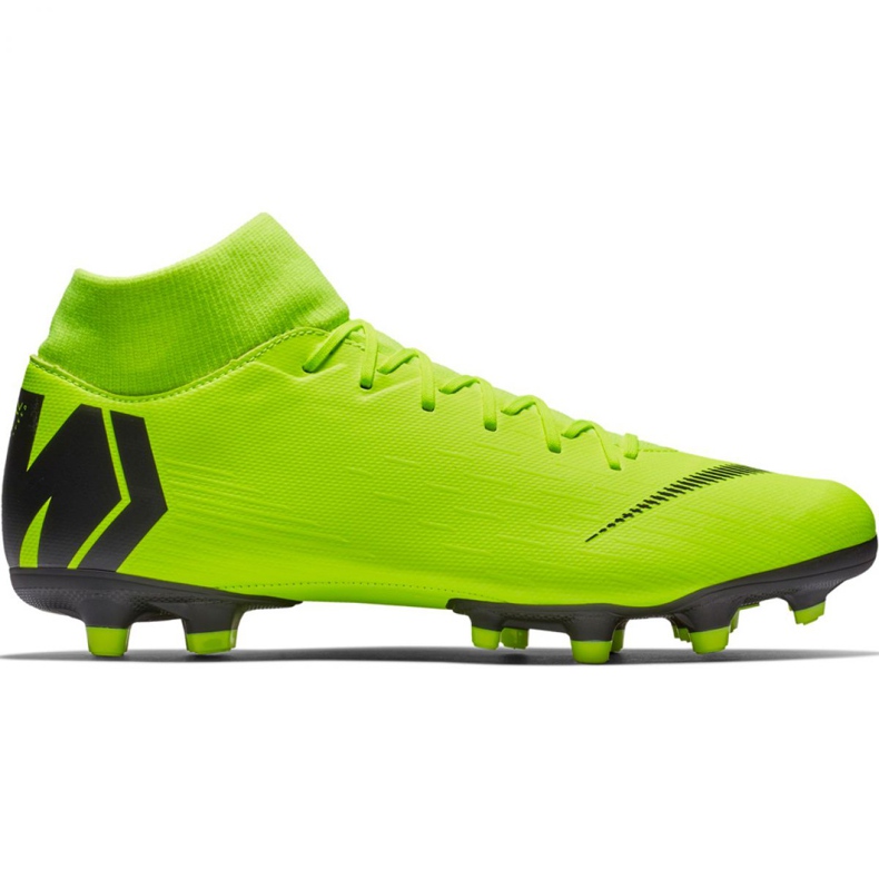 Pantofi de fotbal Nike Mercurial Superfly 6 Academy FG / MG M AH7362 701 albastru marin verde