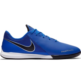 Pantof de fotbal Nike Phantom Vsn Academy Ic AO3225 400 albastru marin albastru
