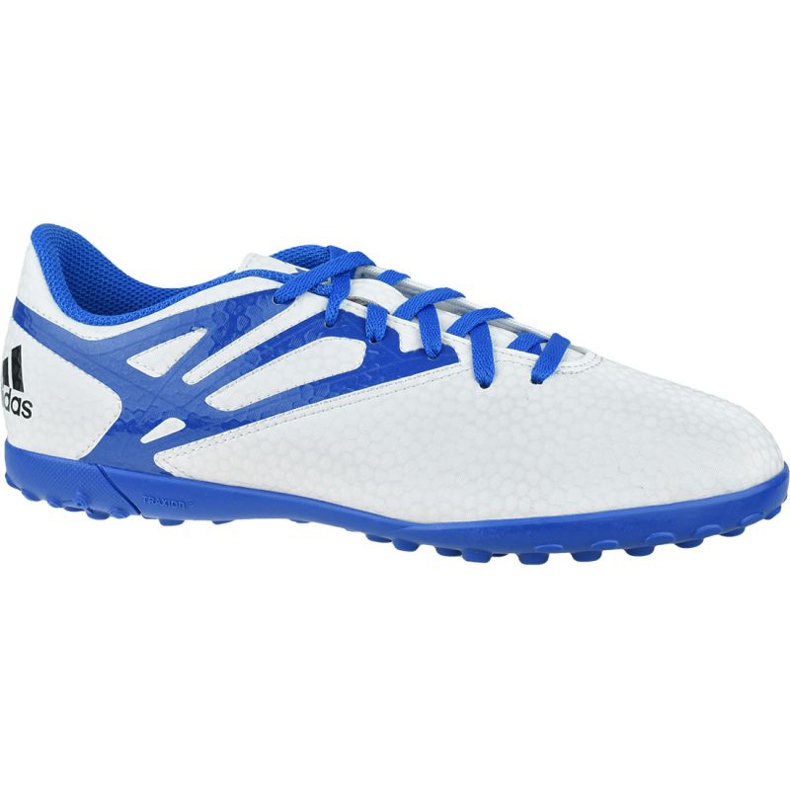Ghete de fotbal Adidas Messi 15.4 Tf Jr B25452 multicolor alb Ghete de fotbal Adidas Messi 15.4 Tf Jr B25452 multicolor alb