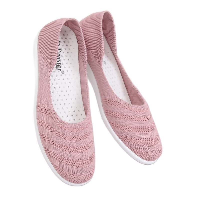 Balerini cu plasă roz IC03 Old Pink