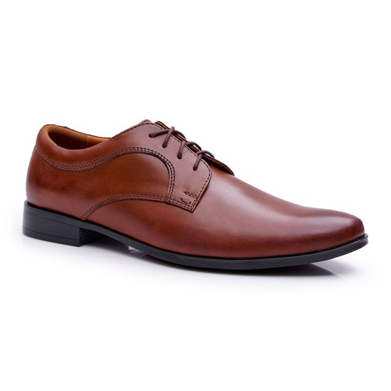 Bednarek Polish Shoes Brogues pentru bărbați Bednarek Piele elegantă Maro Gaspare