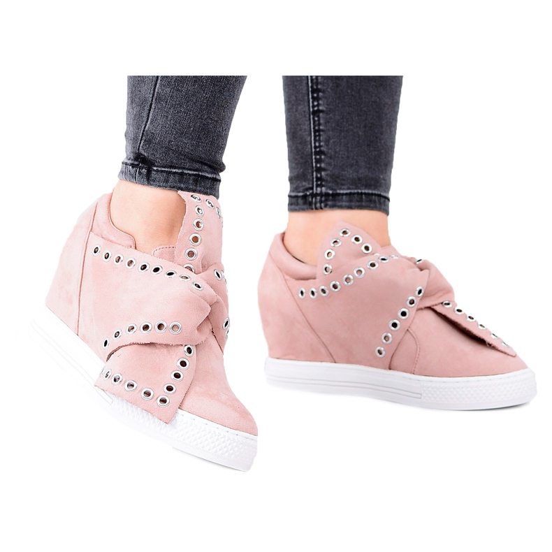 Adidași de damă Wedges Lu Boo Pink Margo roz