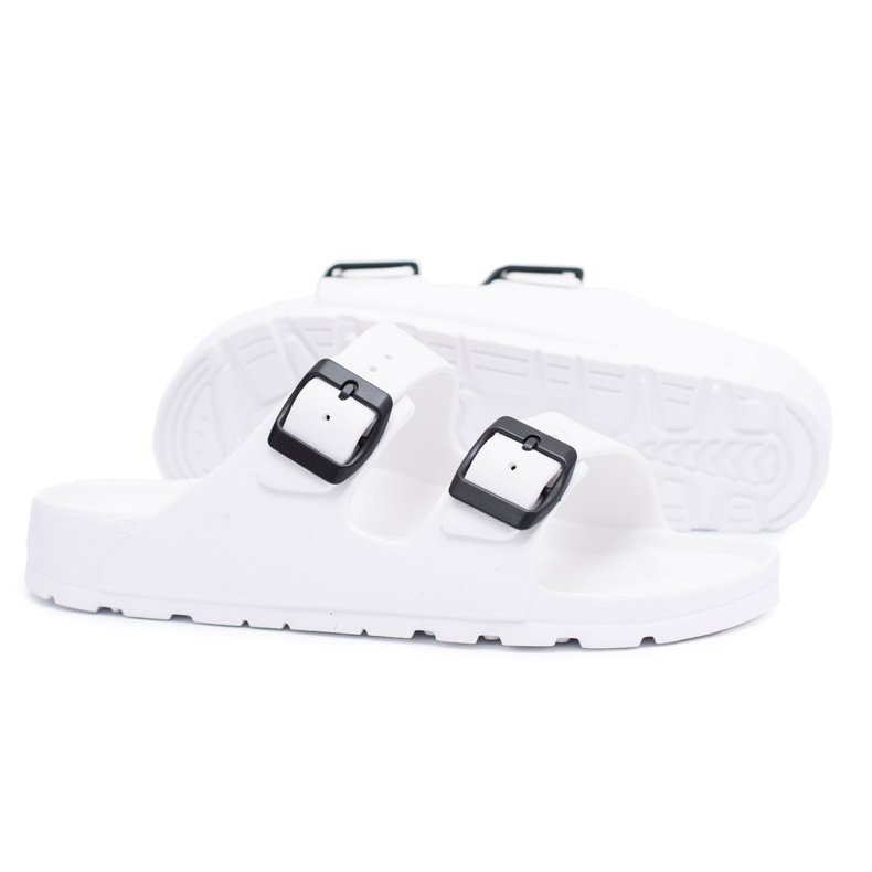 Flameshoes Papuci pentru femei Light Garden White alb