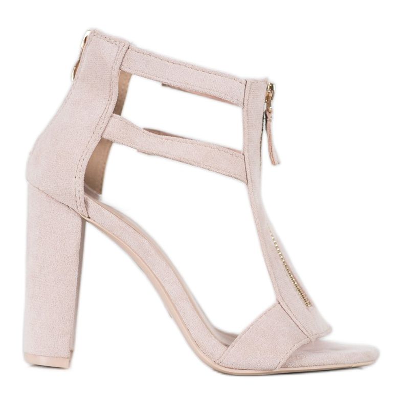 Seastar Sandale cu fermoar maro