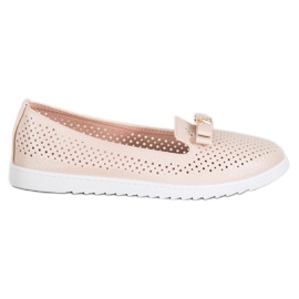 Weide Domnii ajurati cu ornament bej Weide Domnii ajurati cu ornament bej