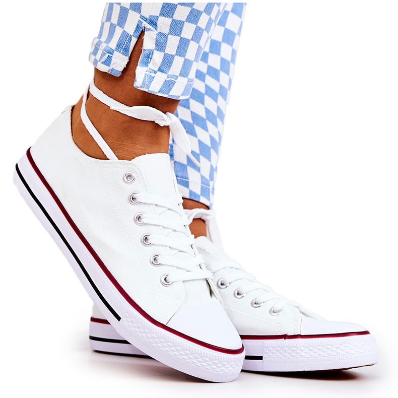 PS1 Adidași clasici de damă albi Omerta