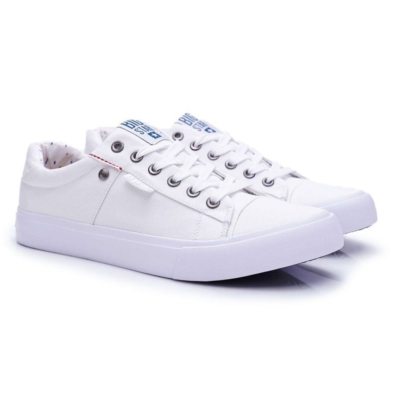 Adidași pentru bărbați Big Star White AA174097 alb