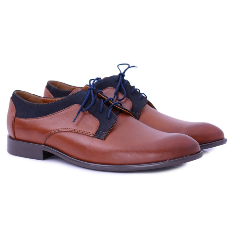 Bednarek Polish Shoes Pantofi bărbați Bednarek Piele elegantă Maro Maksim