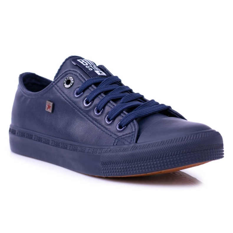 Adidași Big Star pentru femei Blue Star Monokolor BB274742 albastru marin