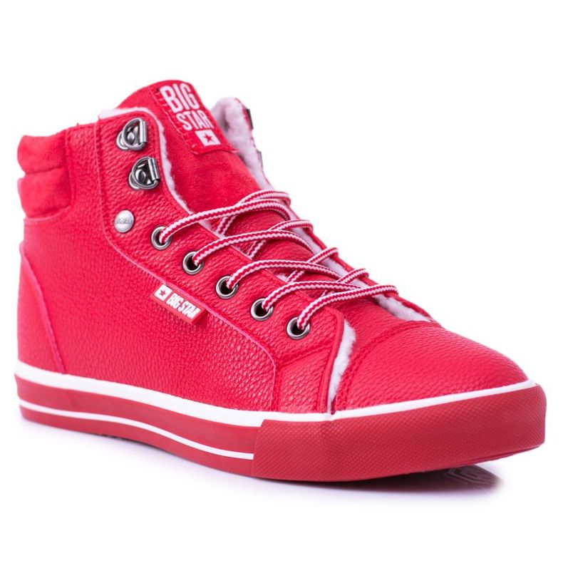 Adidași pentru femei Big Star Insulated Red BB274003 roșu