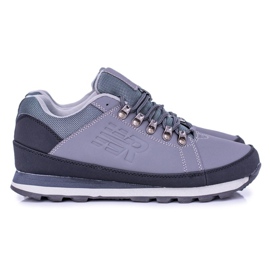 Pantofi de trekking Newlans Gri Bărbați Solid